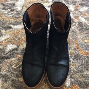 Rag and Bone leather ankle boots. Black 37 1/2